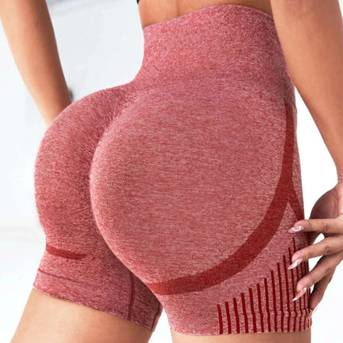 Women Yoga Shorts High Waist Workout Shorts Fitness Yoga Lift Butt