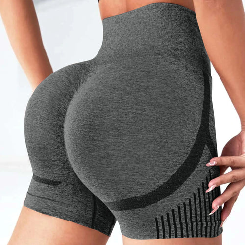 Women Yoga Shorts High Waist Workout Shorts Fitness Yoga Lift Butt